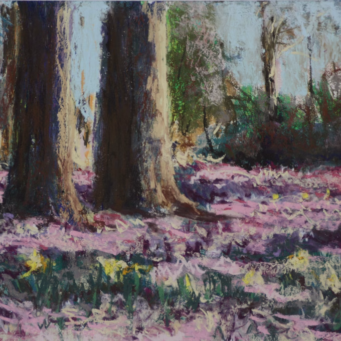 Overcingel V Pastel op papier, 40x30 cm, 2008.