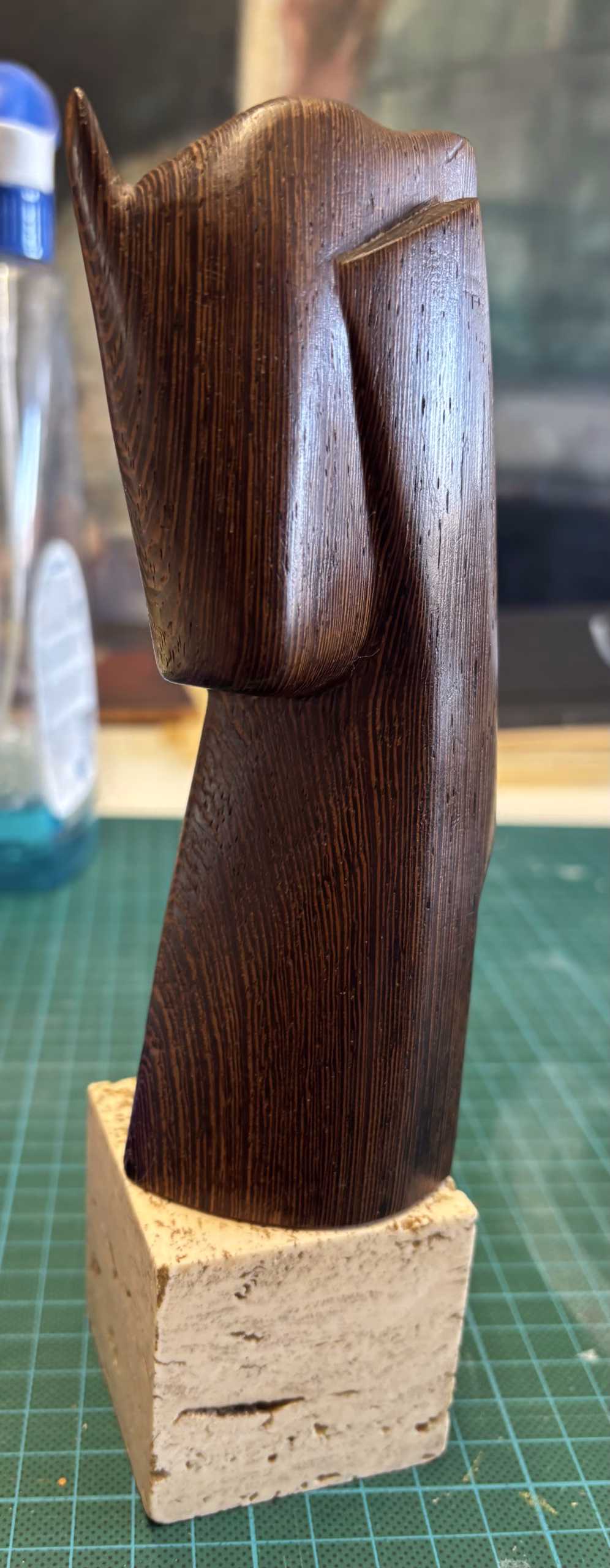 paard houten sculptuur