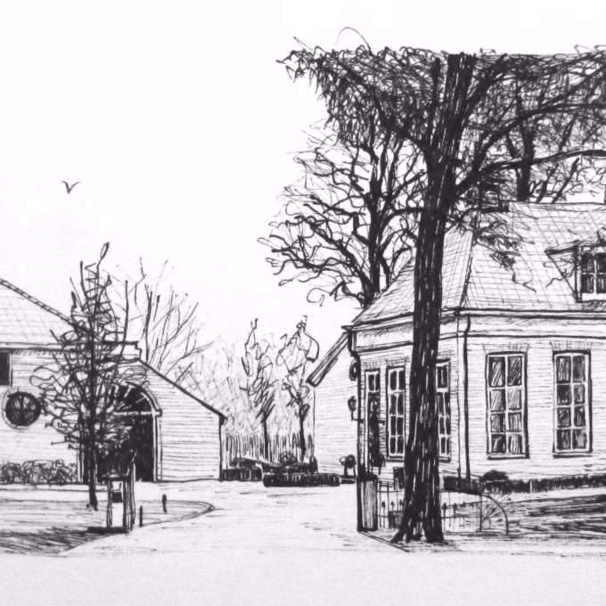 Groningerstraat 6, inkt op papier, 21x29 cm, 2010