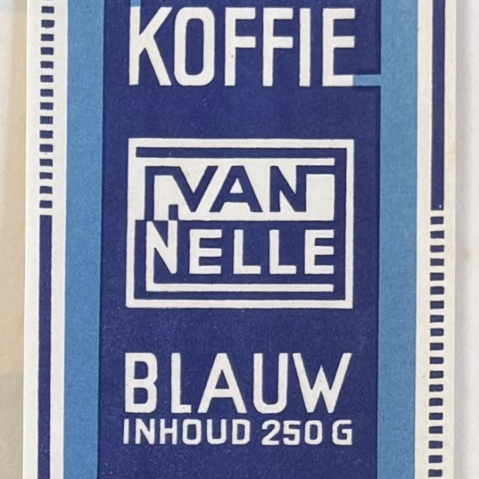 van Nelle Blauw wikkel gemalen 250