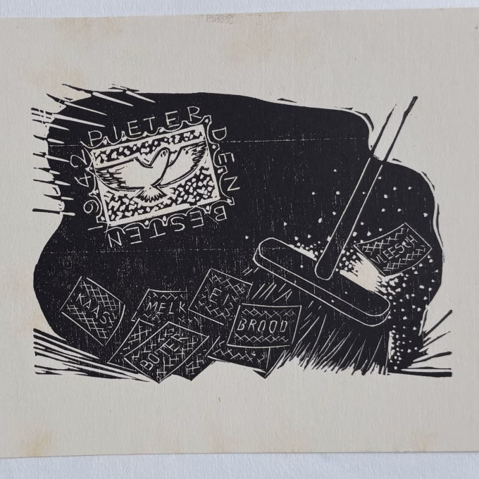 Oud en nieuw 1942 10,5 x 13 cm